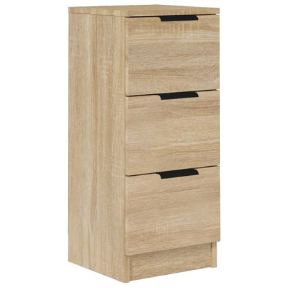 Dressoir 30X30X70 Cm Bewerkt Hout Sonoma Eikenkleurig