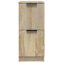 Dressoir 30X30X70 Cm Bewerkt Hout Sonoma Eikenkleurig