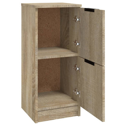 Dressoir 30X30X70 Cm Bewerkt Hout Sonoma Eikenkleurig