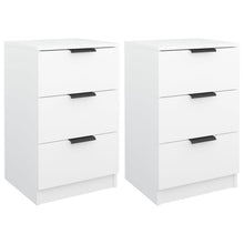 Nachtkastjes 2 St 40X36X65 Cm Wit
