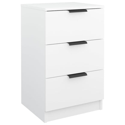 Nachtkastjes 2 St 40X36X65 Cm Wit