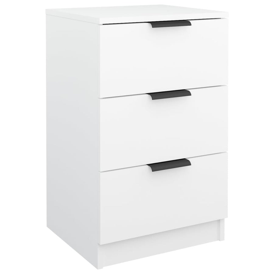 Nachtkastjes 2 St 40X36X65 Cm Wit