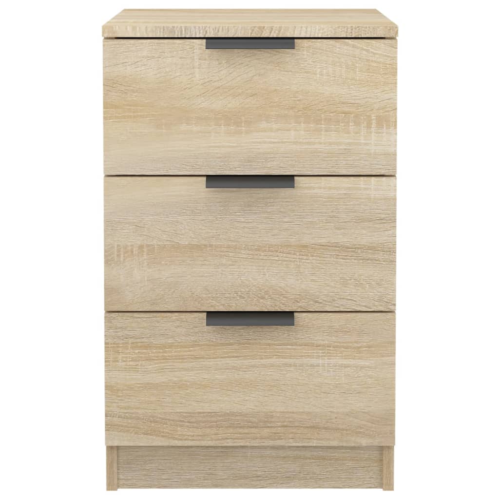 Nachtkastjes 2 St 40X36X65 Cm Sonoma Eikenkleurig