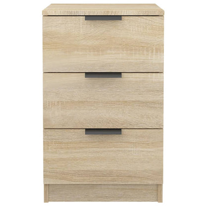 Nachtkastjes 2 St 40X36X65 Cm Sonoma Eikenkleurig