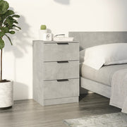 Bedside table 40x36x65 cm concrete grey
