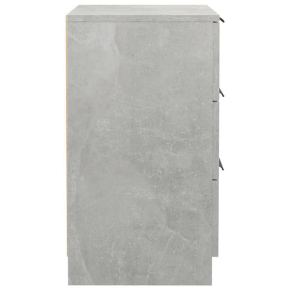 Nachtkastjes 2 St 40X36X65 Cm Betongrijs