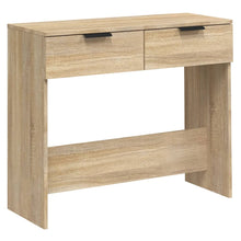 Wandtafel 90X36X75 Cm Bewerkt Hout Sonoma Eikenkleurig
