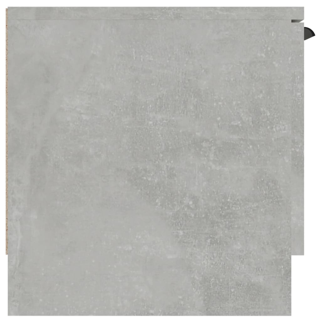 Tv-Meubel 02X35X36,5 Cm Bewerkt Hout Betongrijs