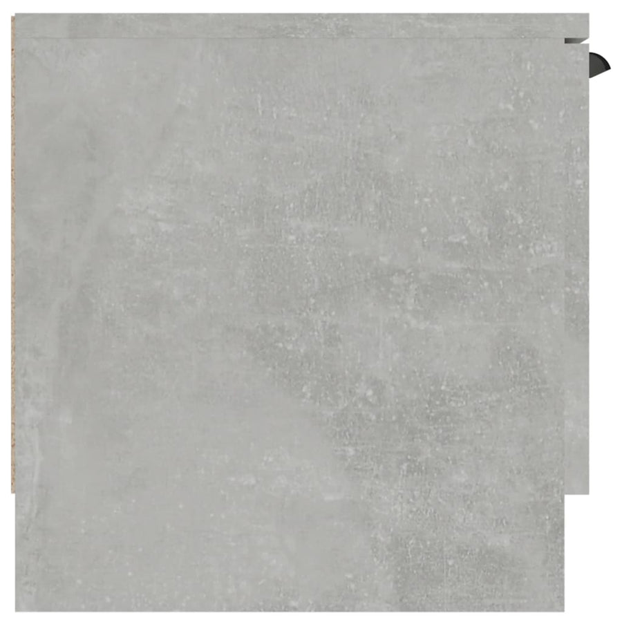 Tv-Meubel 02X35X36,5 Cm Bewerkt Hout Betongrijs
