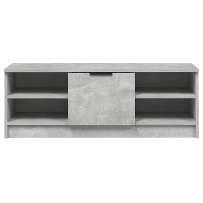 Tv-Meubel 102X35,5X36,5 Cm Bewerkt Hout Betongrijs