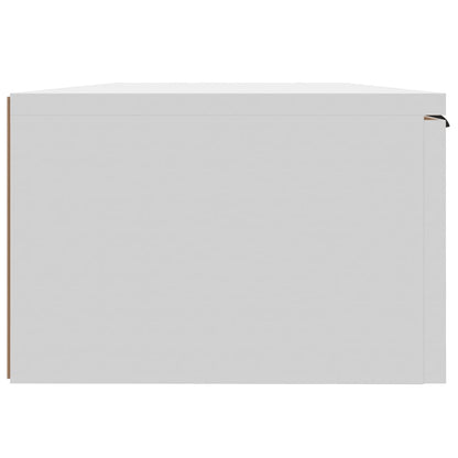 Wandkast 68X30X20 Cm Bewerkt Hout Wit