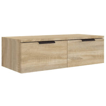 Wandkast 68X30X20 Cm Bewerkt Hout Sonoma Eikenkleurig