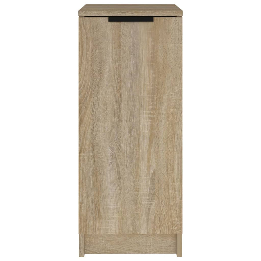 Schoenenkast 30X35X70 Cm Bewerkt Hout Kleurig Sonoma eiken