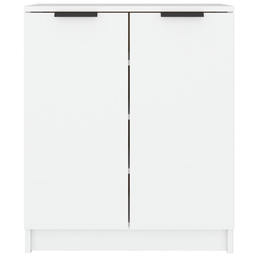 Schoenenkast 59X35X70 Cm Bewerkt Hout Wit