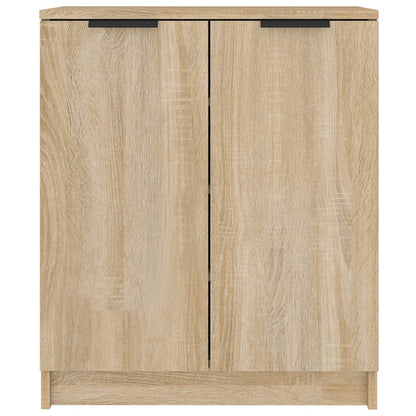 Schoenenkast 59X35X70 Cm Bewerkt Hout Kleurig Sonoma eiken