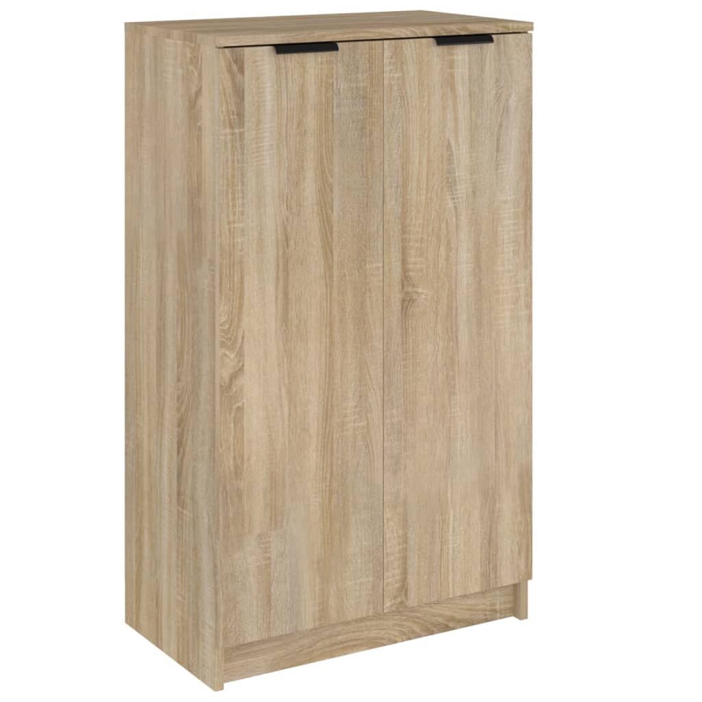 Schoenenkast 59X35X00 Cm Bewerkt Hout Kleurig Sonoma eiken
