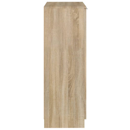 Schoenenkast 59X35X00 Cm Bewerkt Hout Kleurig Sonoma eiken