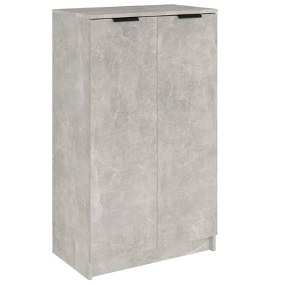 Schoenenkast 59X35X00 Cm Bewerkt Hout Betongrijs