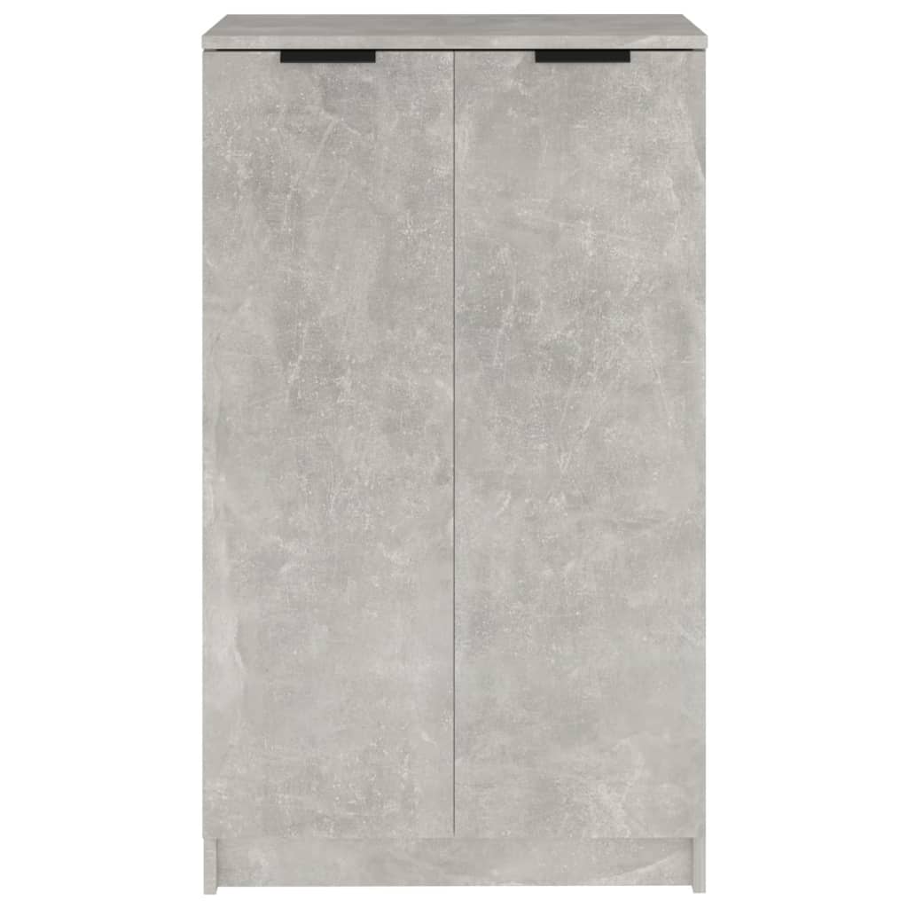 Schoenenkast 59X35X00 Cm Bewerkt Hout Betongrijs