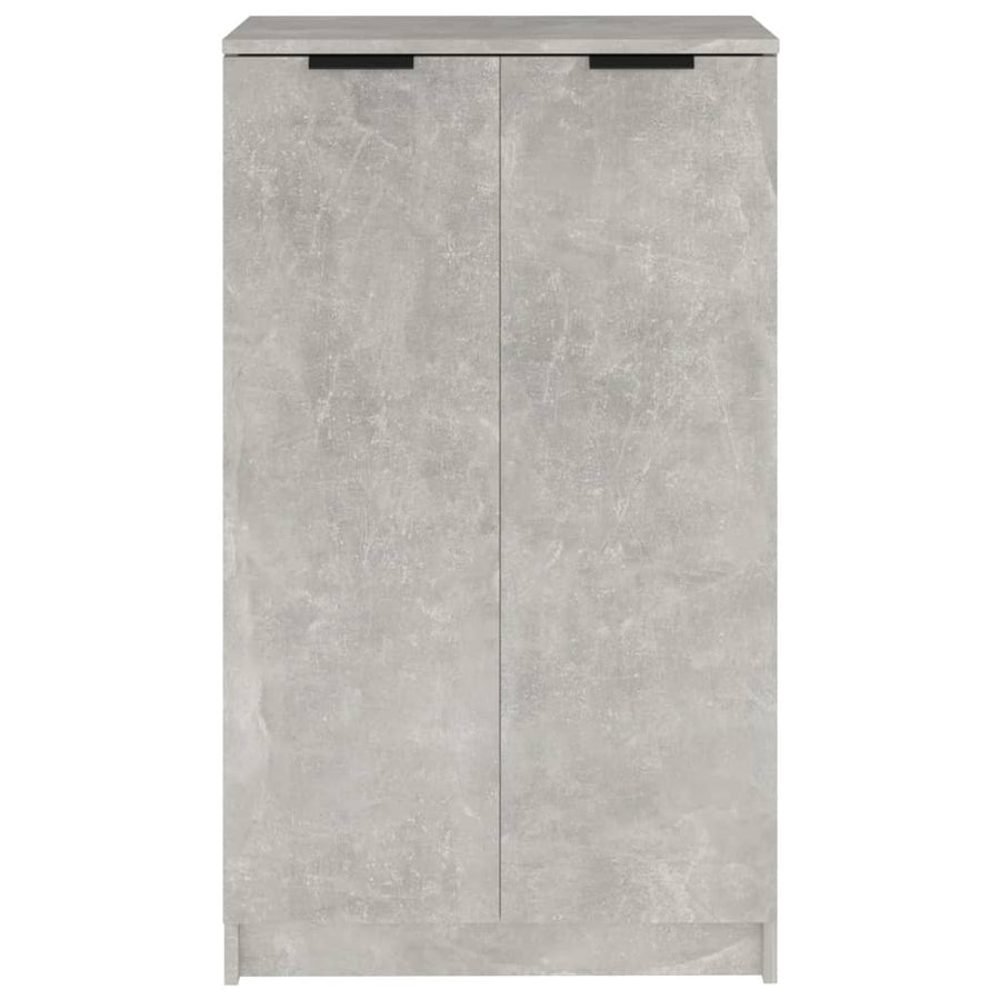 Schoenenkast 59X35X00 Cm Bewerkt Hout Betongrijs