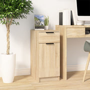 Bureaukast 33,5x50x75 cm bewerkt hout sonoma eiken