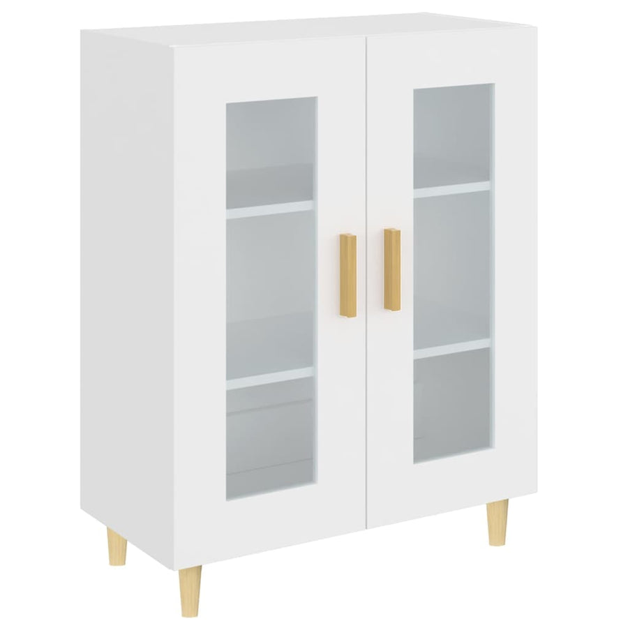 Dressoir 69,5X34X90 Cm Bewerkt Hout Wit