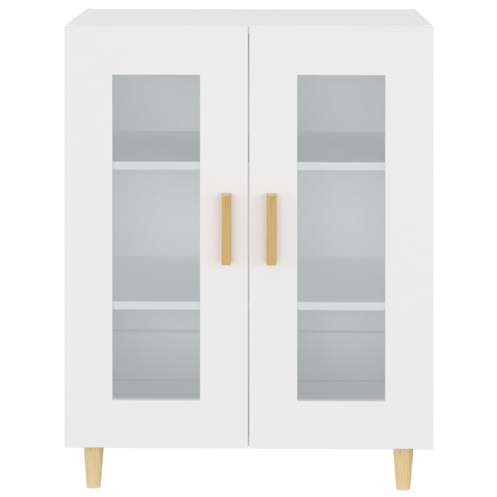 Dressoir 69,5X34X90 Cm Bewerkt Hout Wit