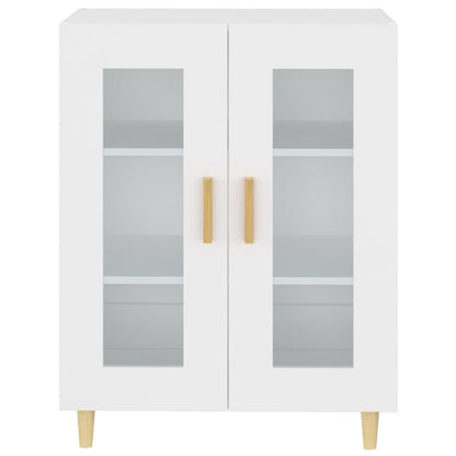 Dressoir 69,5X34X90 Cm Bewerkt Hout Wit