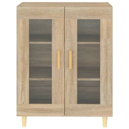 Dressoir 69,5X34X90 Cm Bewerkt Hout Sonoma Eikenkleurig 1