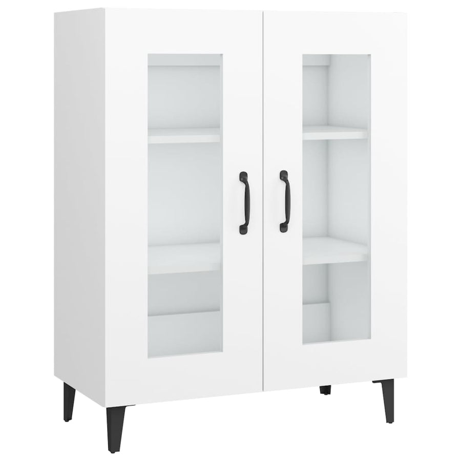 Dressoir 69,5X34X90 Cm Bewerkt Hout Wit