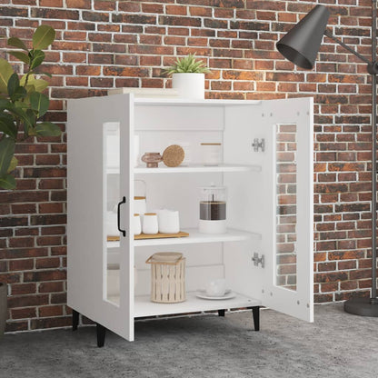 Dressoir 69,5X34X90 Cm Bewerkt Hout Wit