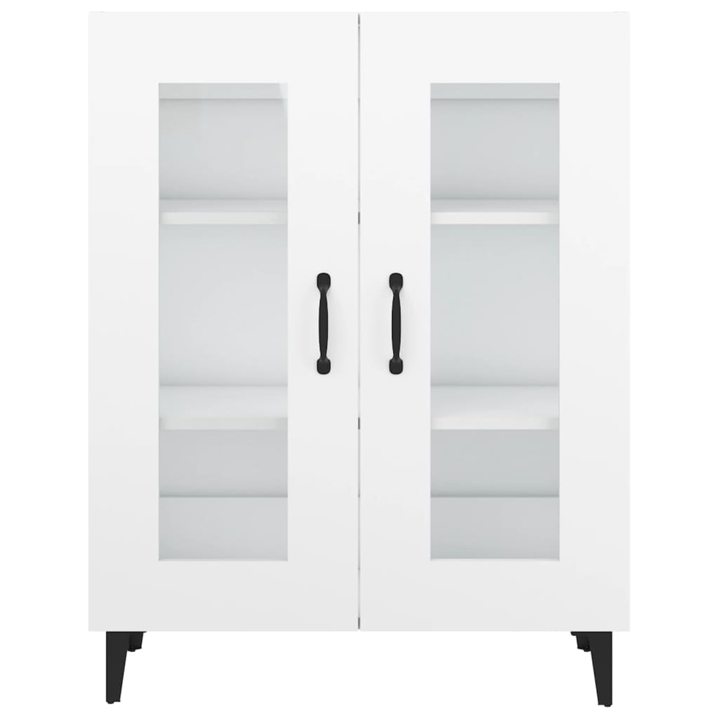 Dressoir 69,5X34X90 Cm Bewerkt Hout Wit