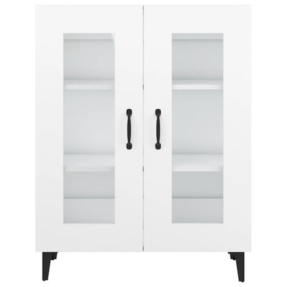 Dressoir 69,5X34X90 Cm Bewerkt Hout Wit