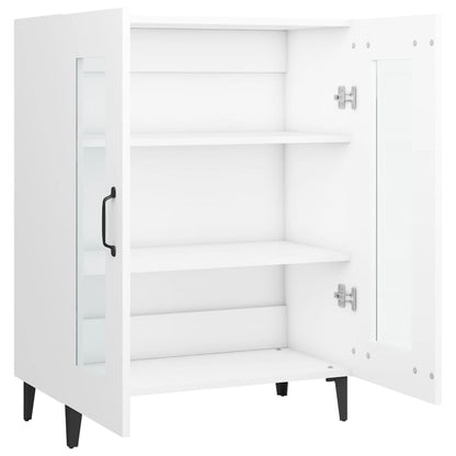 Dressoir 69,5X34X90 Cm Bewerkt Hout Wit