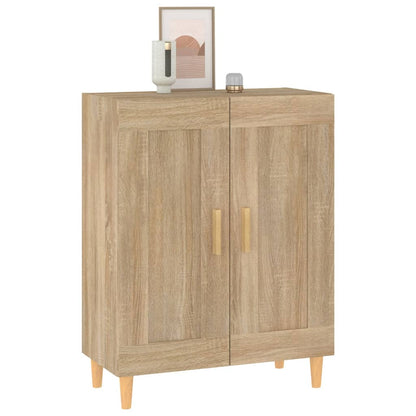 Dressoir 69,5X34X90 Cm Bewerkt Hout Kleurig Sonoma eiken