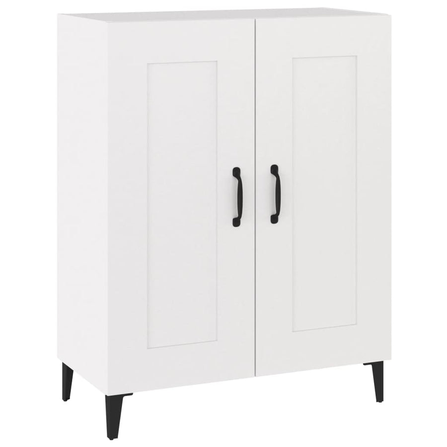 Dressoir 69,5X34X90 Cm Bewerkt Hout Wit
