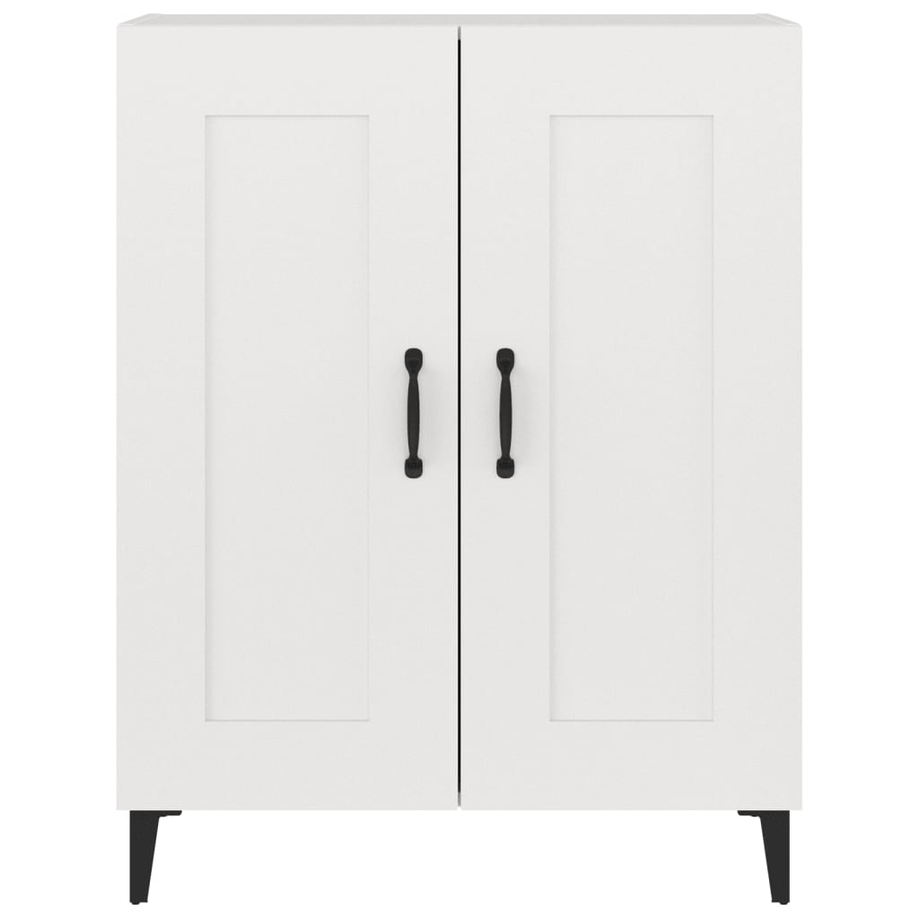 Dressoir 69,5X34X90 Cm Bewerkt Hout Wit