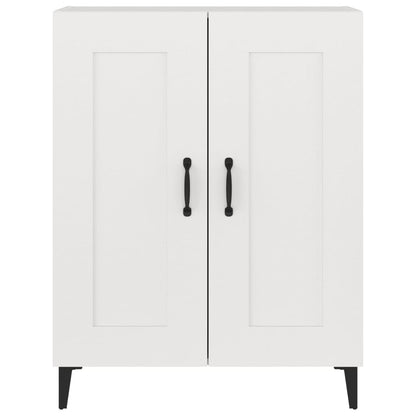 Dressoir 69,5X34X90 Cm Bewerkt Hout Wit