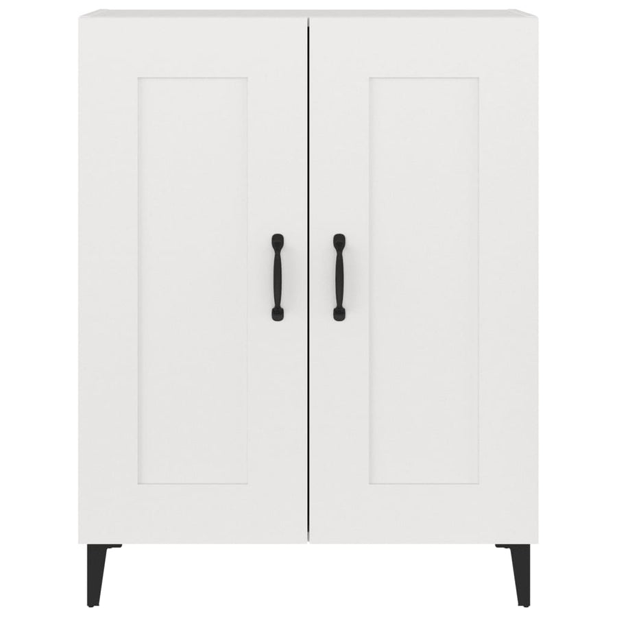 Dressoir 69,5X34X90 Cm Bewerkt Hout Wit