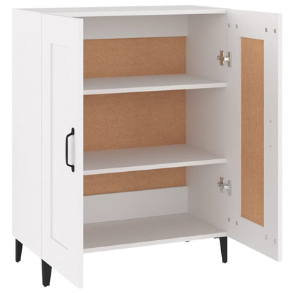 Dressoir 69,5X34X90 Cm Bewerkt Hout Wit