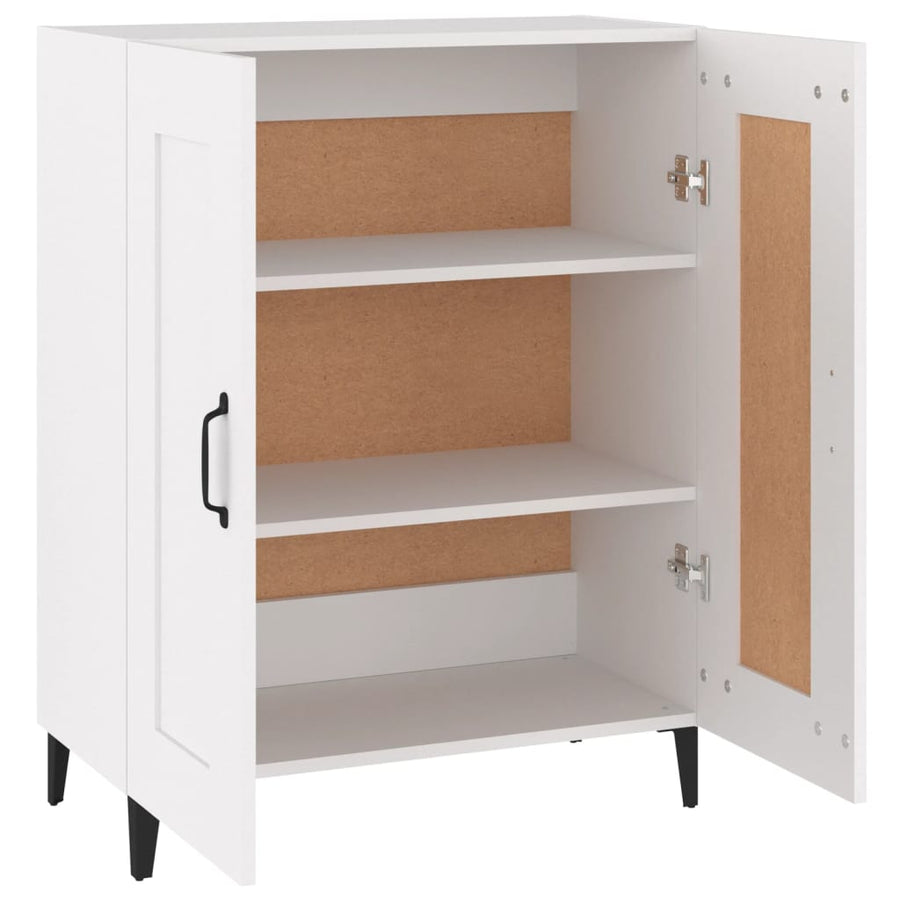 Dressoir 69,5X34X90 Cm Bewerkt Hout Wit