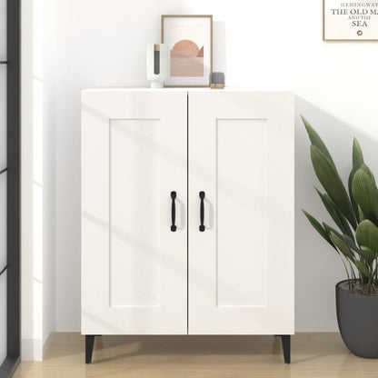 Dressoir 69,5X34X90 Cm Bewerkt Hout Wit
