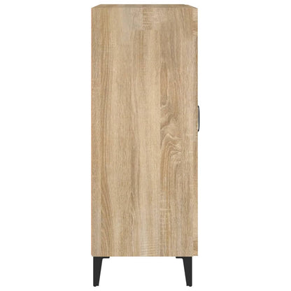 Dressoir 69,5X34X90 Cm Bewerkt Hout Sonoma Eikenkleurig