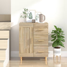 Sideboard 69.5x34x90 cm engineered wood Sonoma oak-coloured