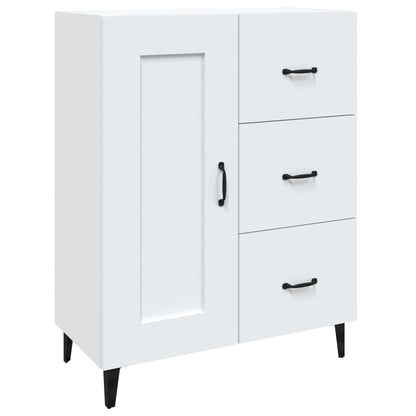 Dressoir 69,5X34X90 Cm Bewerkt Hout Wit