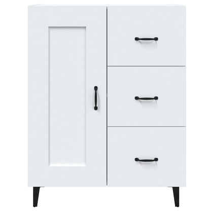 Dressoir 69,5X34X90 Cm Bewerkt Hout Wit