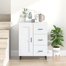 Dressoir 69,5X34X90 Cm Bewerkt Hout Wit