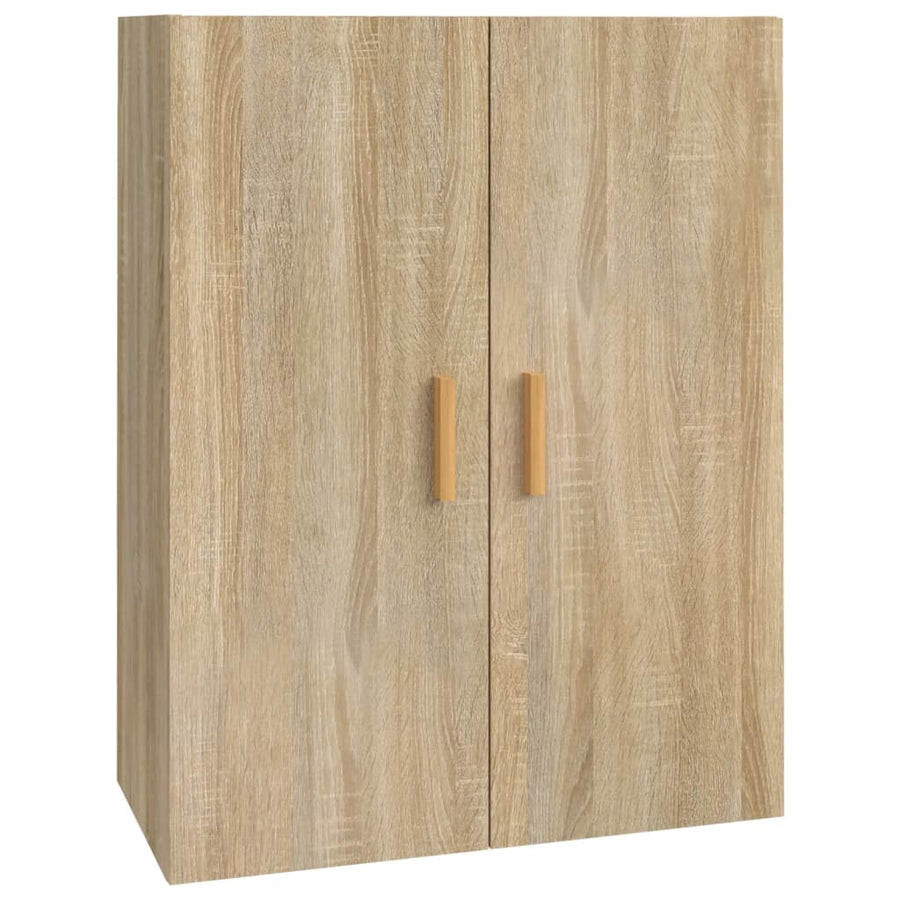 Hangkast 69,5X34X90 Cm Sonoma Eikenkleurig
