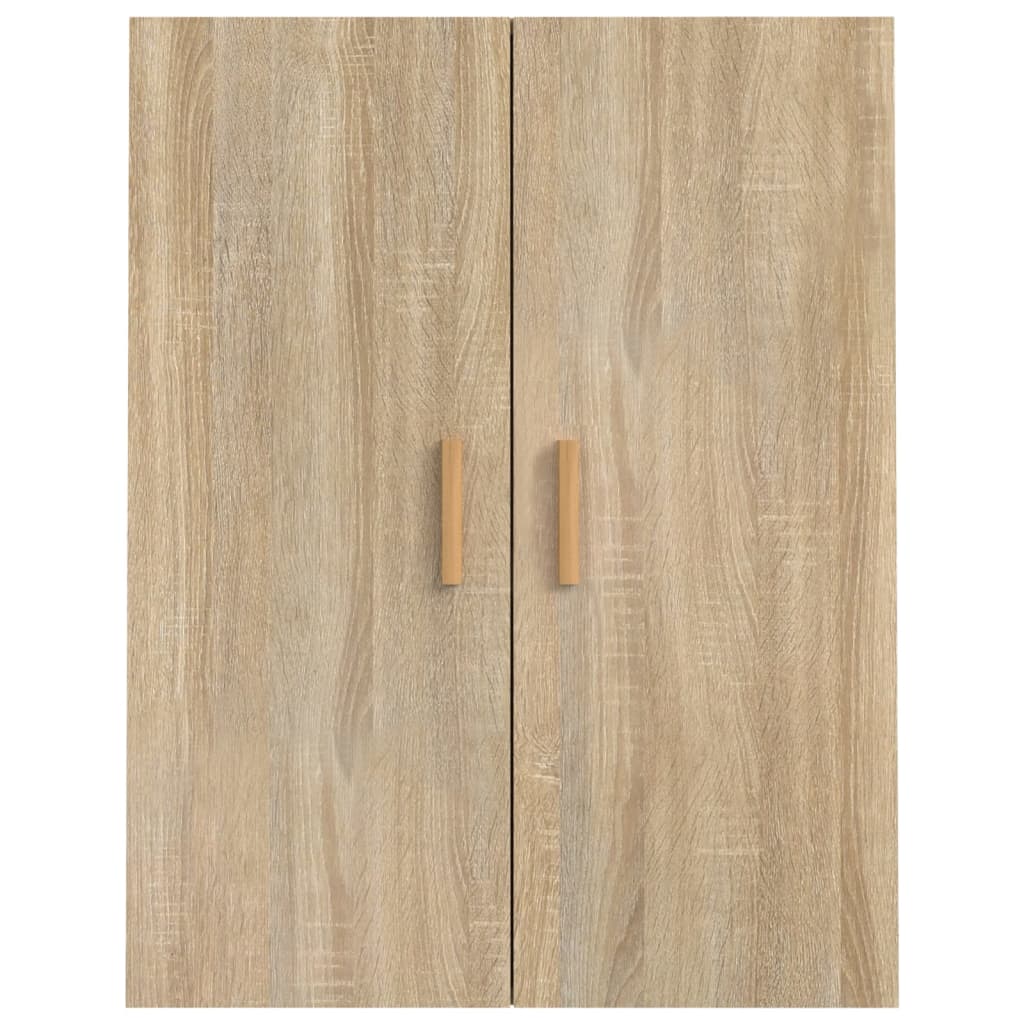 Hangkast 69,5X34X90 Cm Sonoma Eikenkleurig
