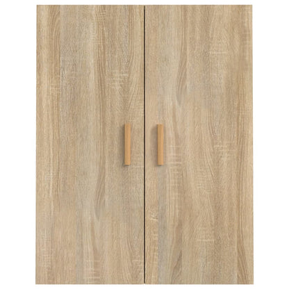 Hangkast 69,5X34X90 Cm Sonoma Eikenkleurig